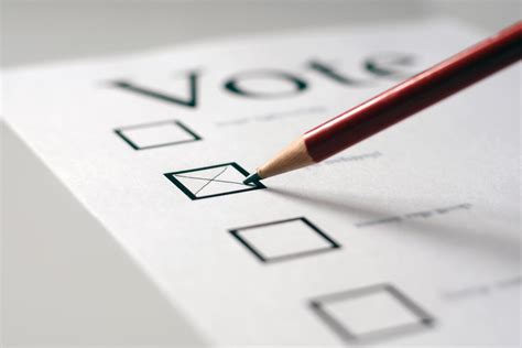 use pen or pencil on voting ballot