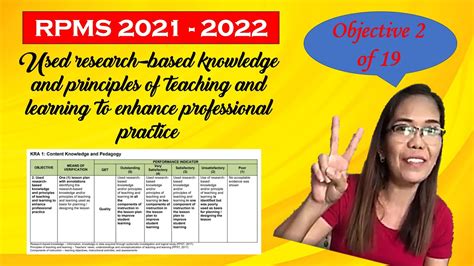 use research knowledge and principles of teaching and learning to enhance professional practice