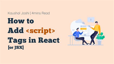 use script tag in react