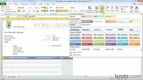 Use Templates In Excel