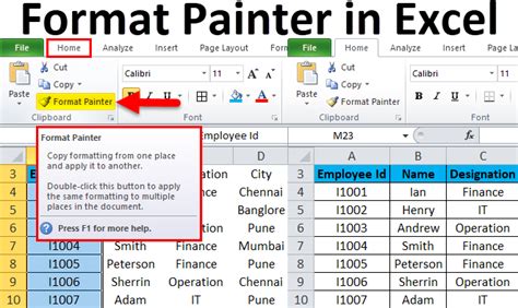 How to Use Format Painter to Copy Formatting in Excel (5 Ways)