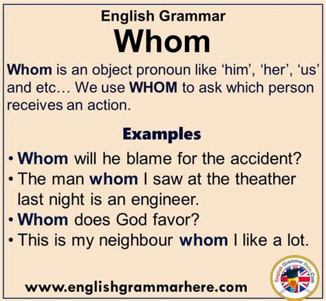 use whom in a sentence example