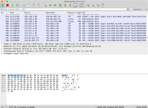use wireshark to capture traffic from specific ip