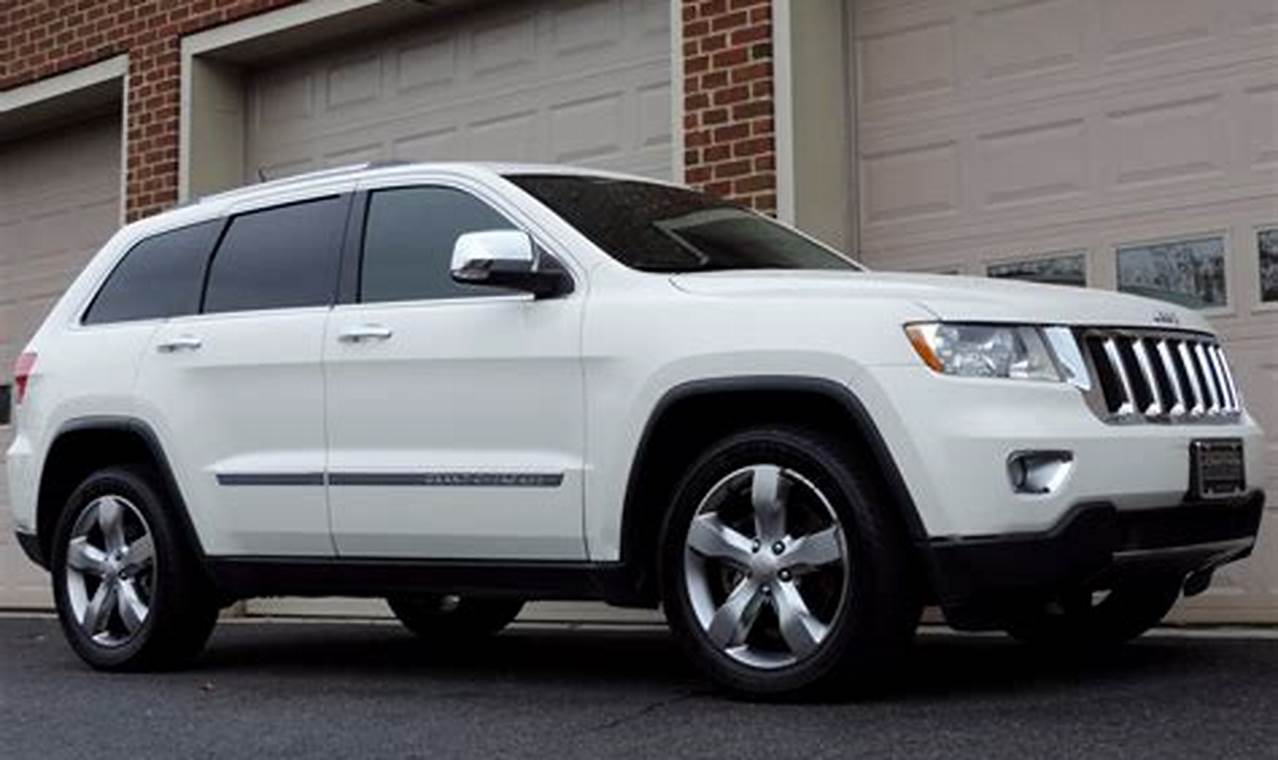 used 2012 jeep grand cherokee overland for sale