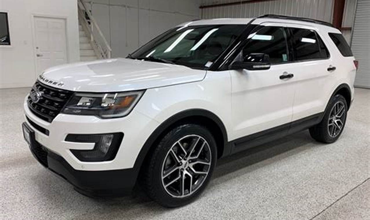 used 2016 ford explorer sport for sale