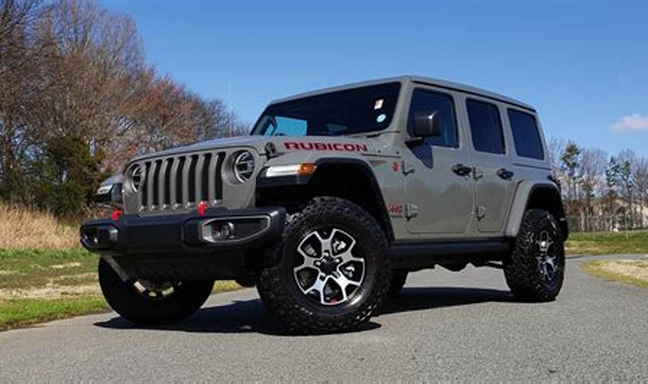 used 2020 jeep wrangler unlimited rubicon for sale