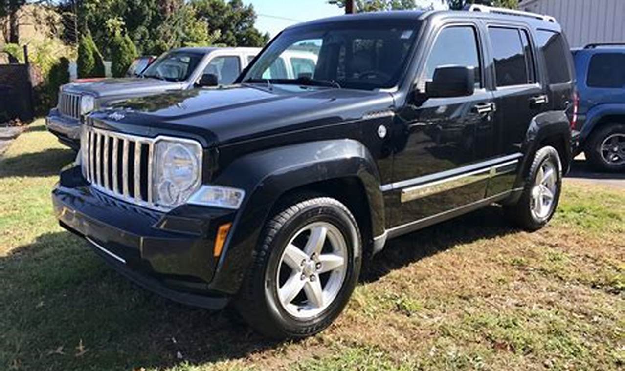 used black jeep liberty for sale