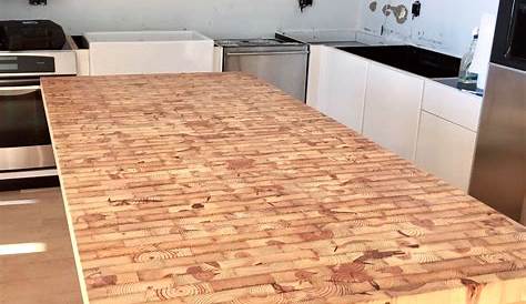 Walnut Countertop Kitchen Island Top Solid Wood Butcher Block