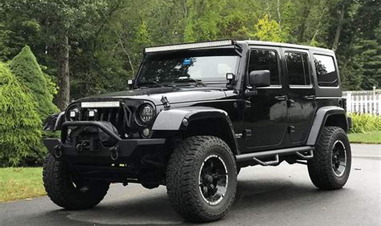 used four door jeep wranglers for sale