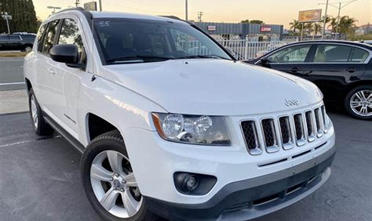 used jeep compass for sale near me