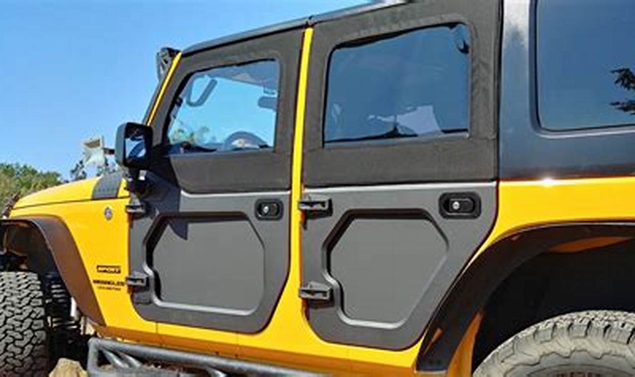 used jeep jk half doors for sale