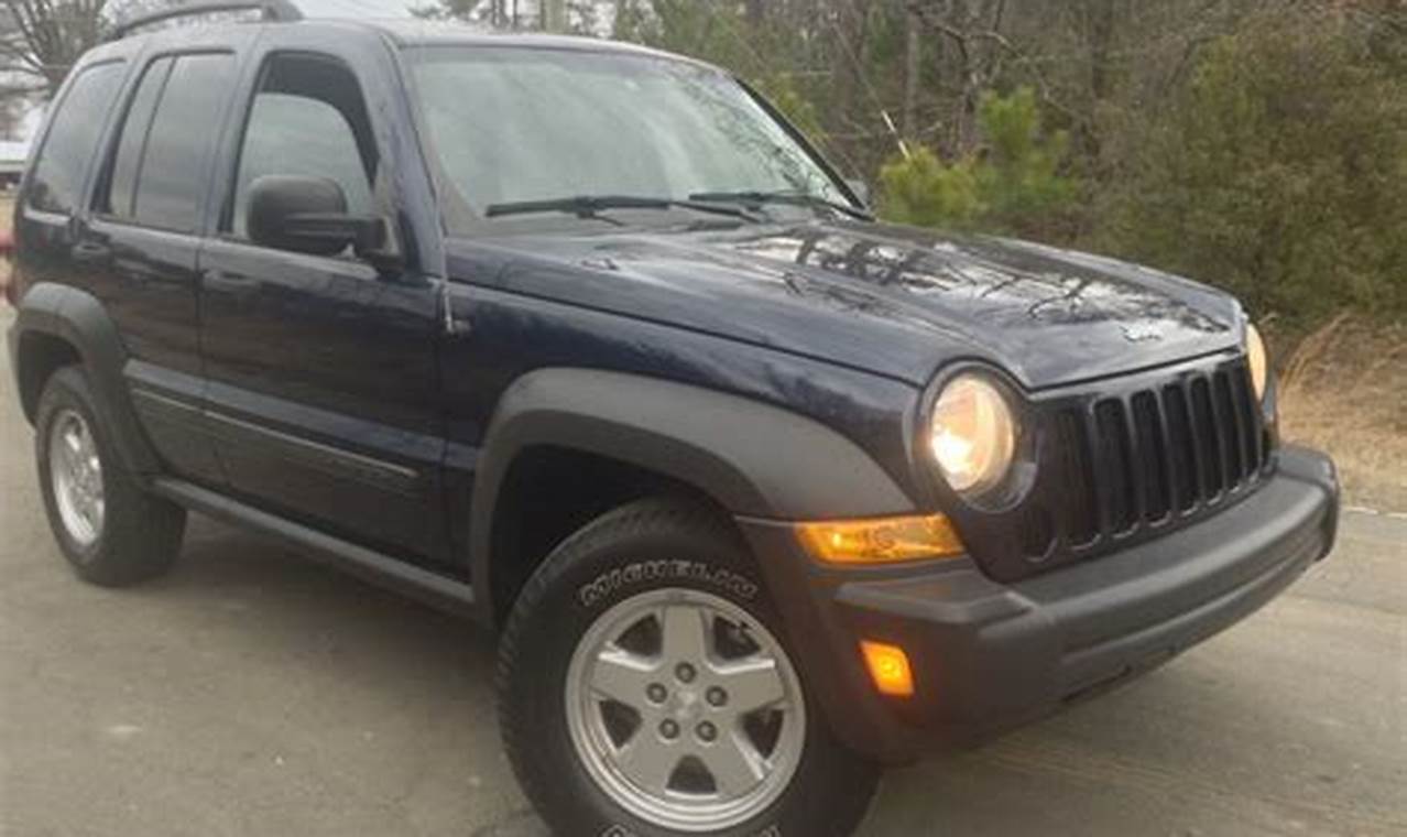 used jeep liberty for sale in nc