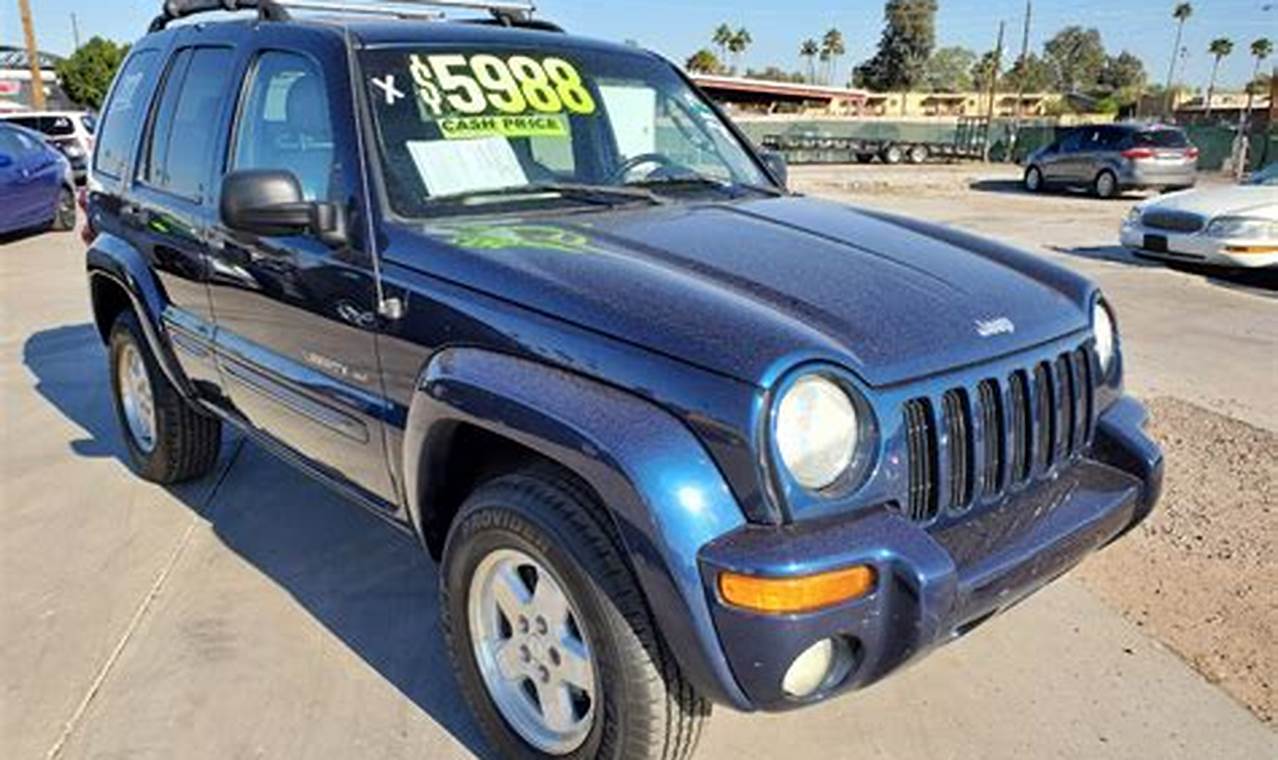 used jeep liberty limited for sale