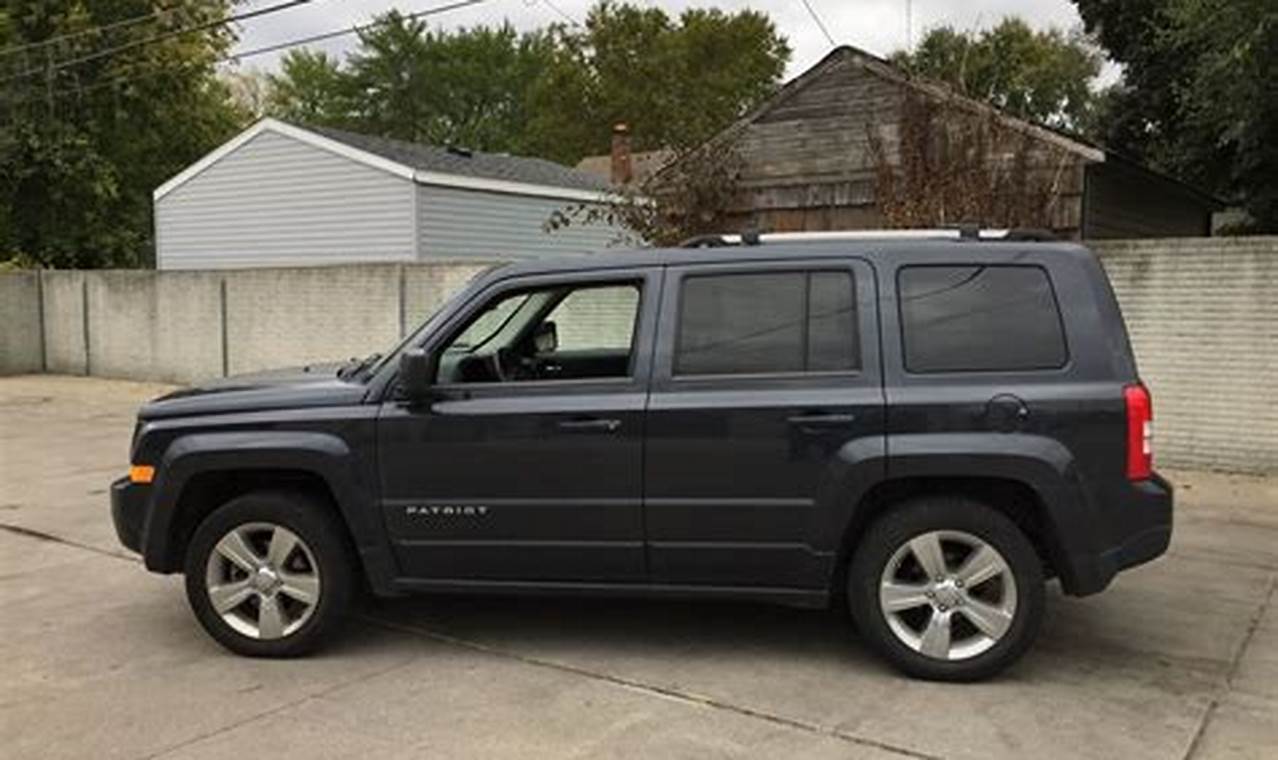 used jeep patriot for sale in michigan