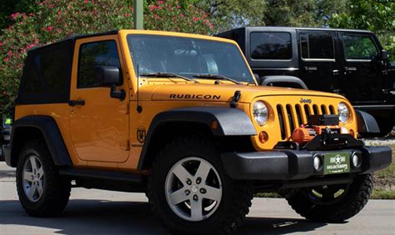 used jeep rubicons for sale in pa