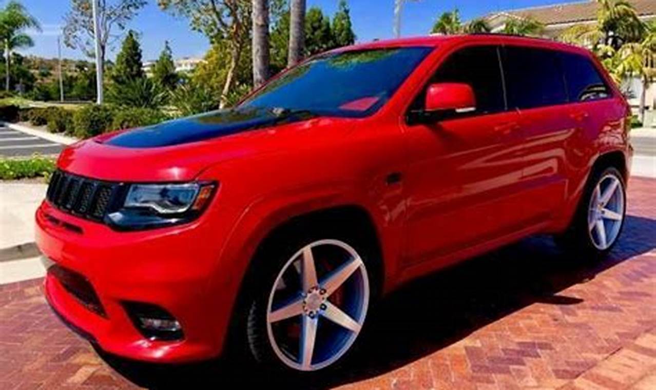 used jeep srt8 for sale in california