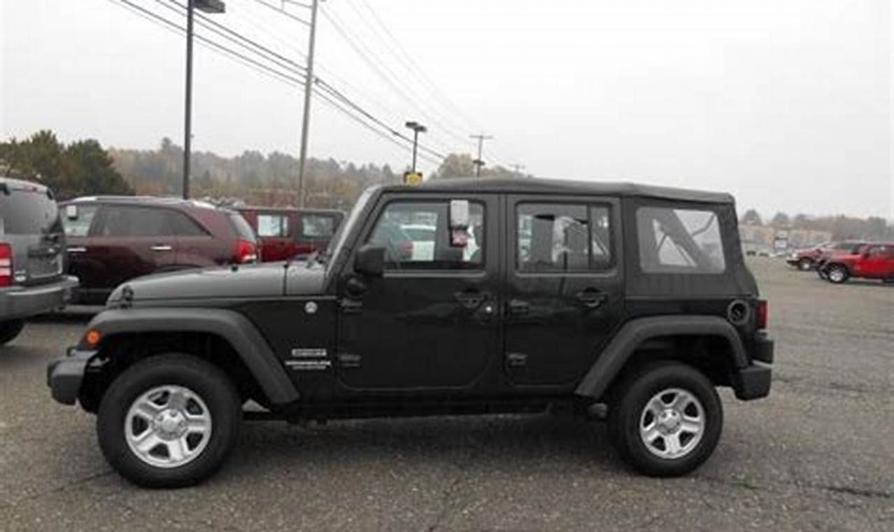 used jeep wrangler for sale in maine