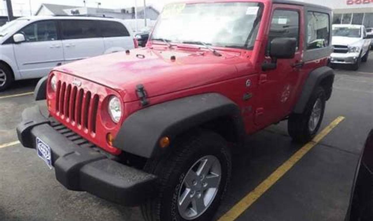 used jeep wrangler for sale in wisconsin