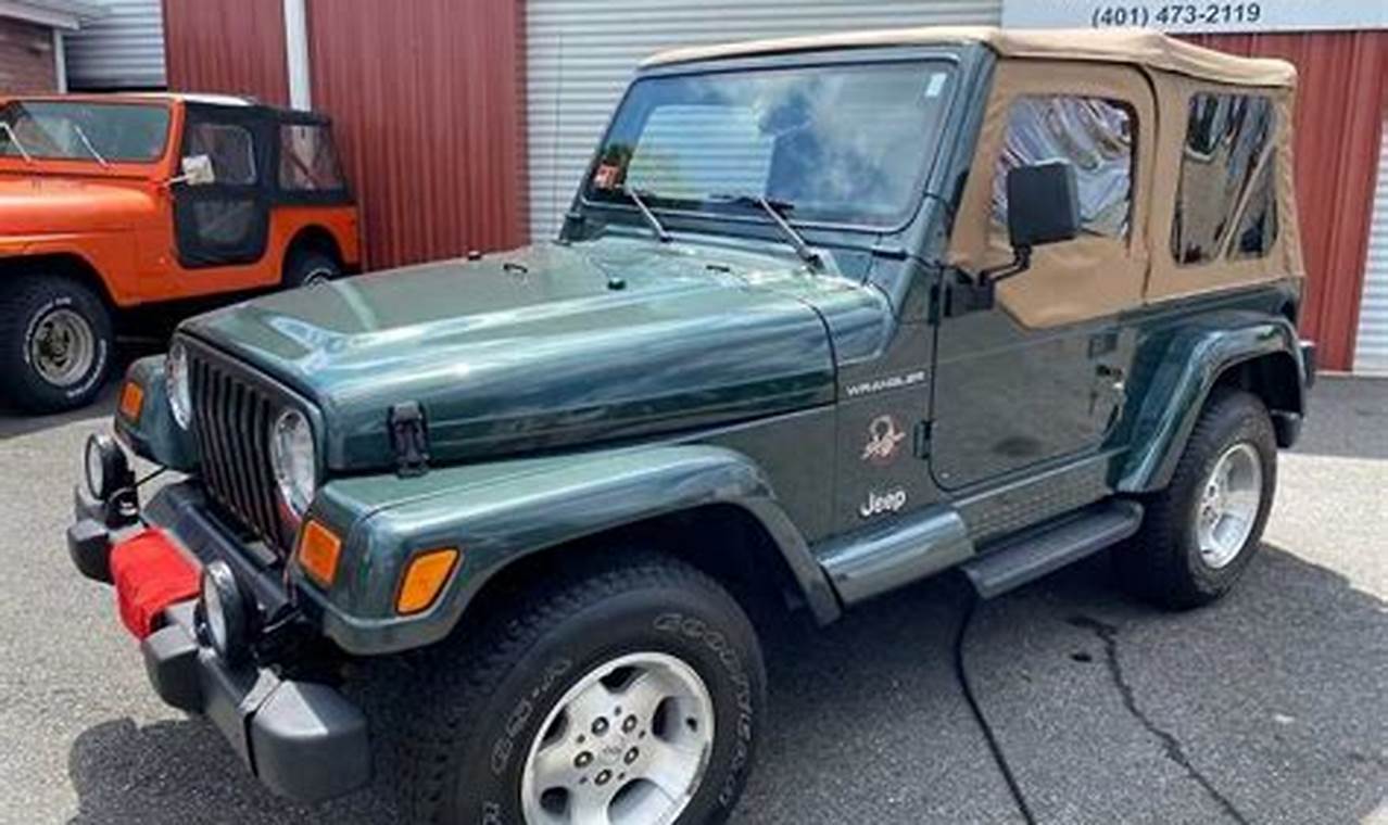 used jeep wrangler for sale under 3000