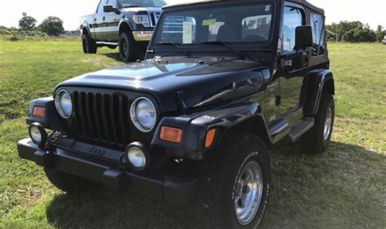 used jeep wrangler for sale under 5000 near me