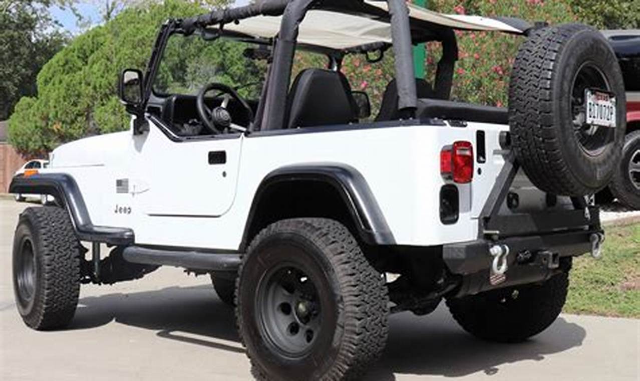 used jeep wrangler with 6 cylinder for sale