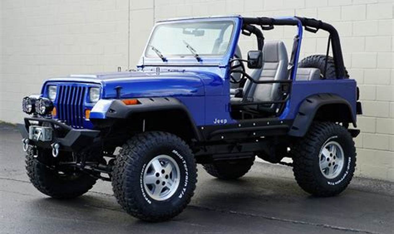 used jeep wrangler yj for sale