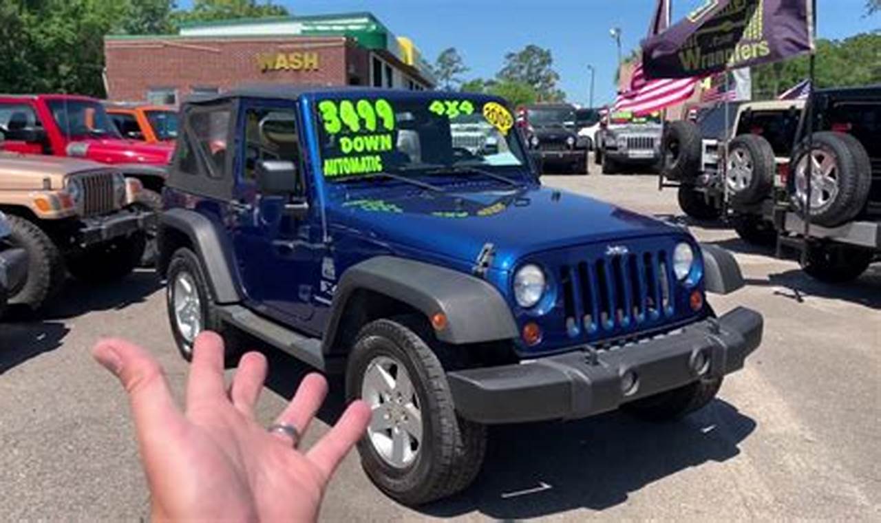 used jeep wranglers for sale in va
