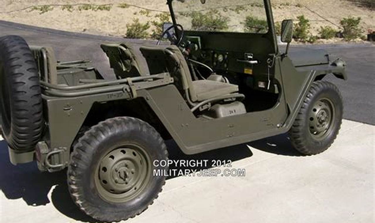 used m151a2 jeep for sale