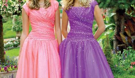 Used Modest Homecoming Dresses Short Prom Gowns At LatterDayBride With