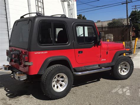 used 1997 jeep wrangler hard top parts