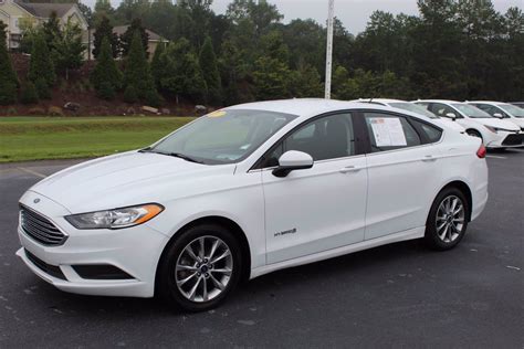 used 2017 ford fusion hybrid