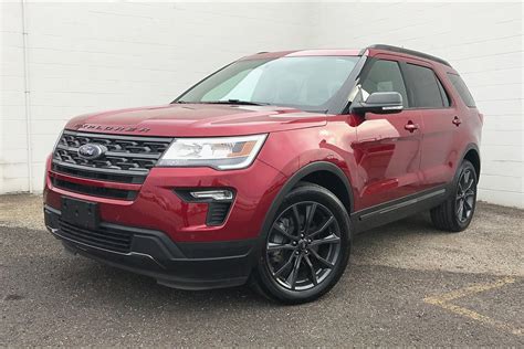 used 2018 ford explorer