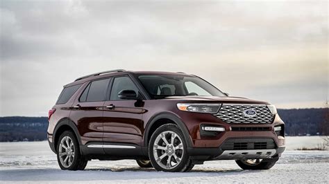 used 2020 burgundy ford explorer near me