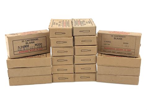 Used 223 Ammo Boxes Cardboard