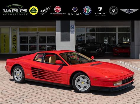 used ferrari testarossa