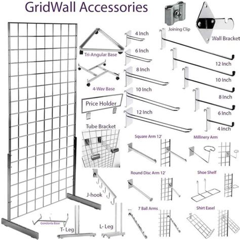 Used Gridwall Accessories
