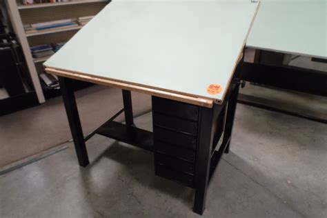 Used Industrial Drafting Table