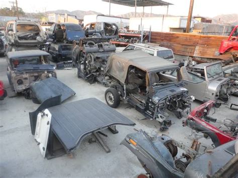 used jeep parts california