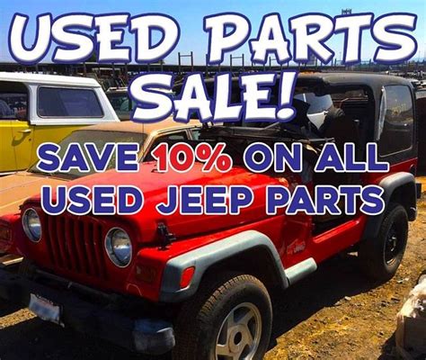 used jeep parts near me cheap