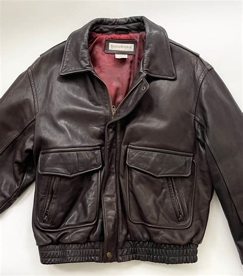 used leather flight jackets