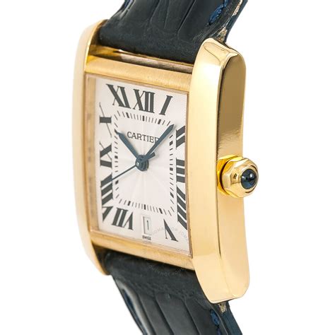 used mens cartier tank watches