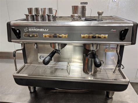 used nuova simonelli espresso machine