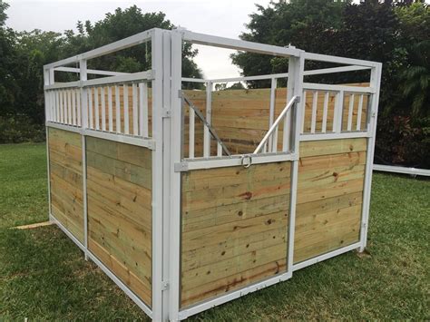 used portable horse stalls