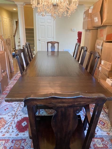 used pottery barn dining set for sale