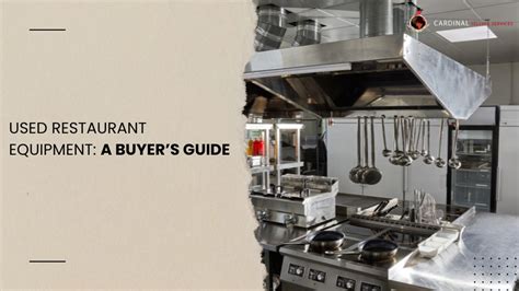 used restaurant equipment value guide