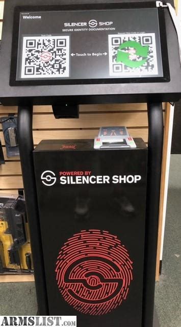 used silencer shop kiosk for sale