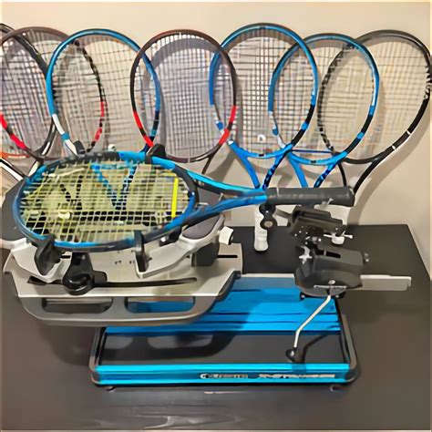 used tennis racket stringer