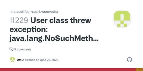 User Class Threw Exception Java.lang.nosuchmethoderror