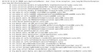 User Class Threw Exception Scala.matcherror