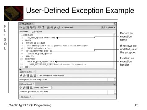 user defined exception example